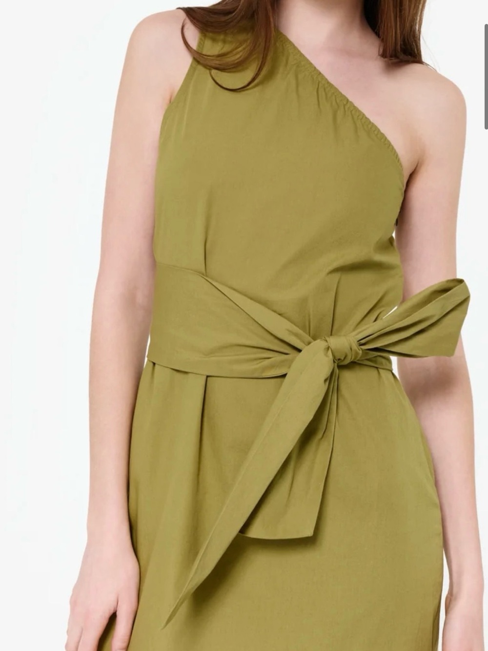 Green Ruffled Maxi - Picture 3 of 6